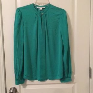 DVF Puff Sleeve Blouse